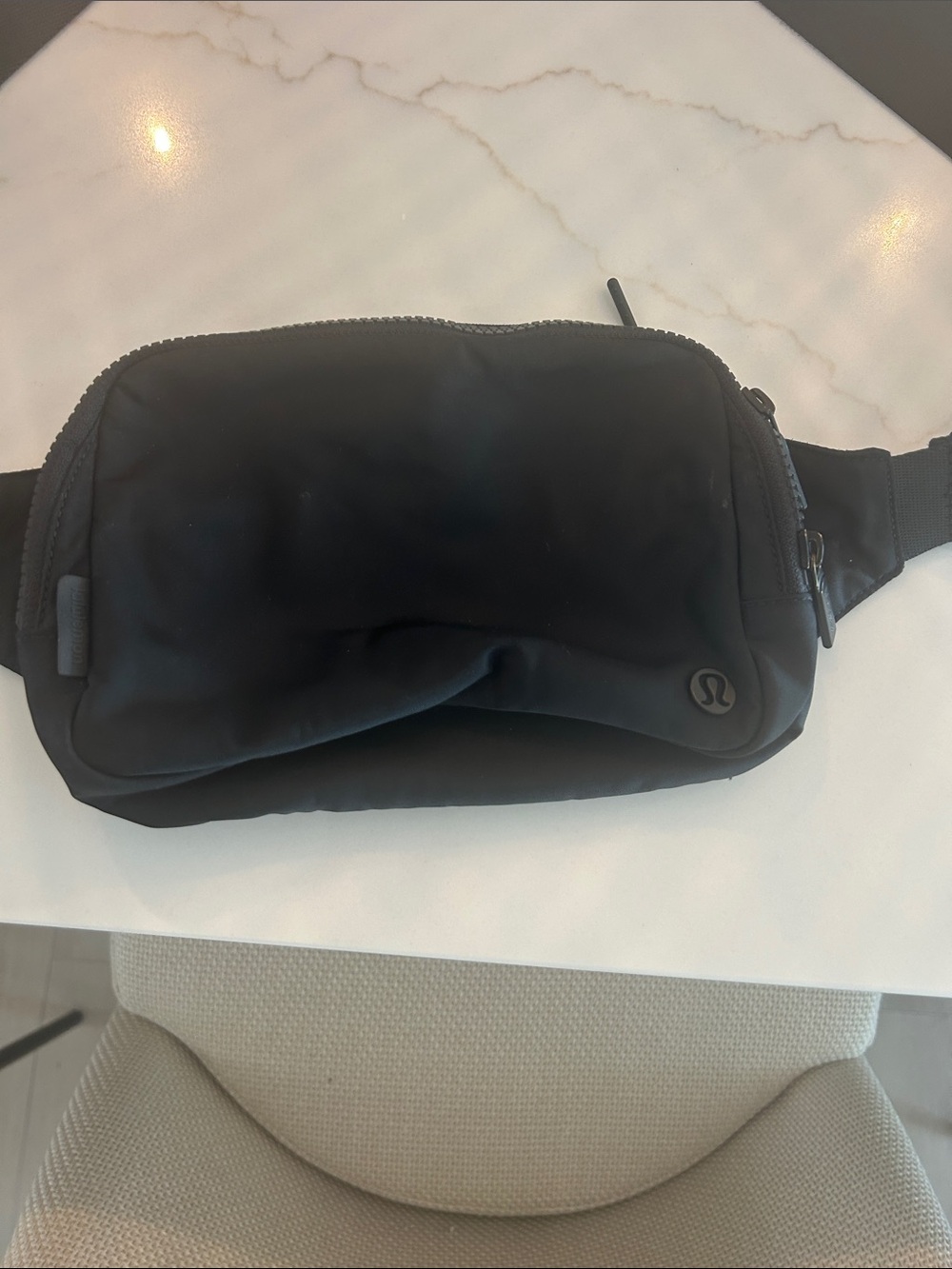 lululemon athletica Black Belt Bag - Minimal Everyday Pack